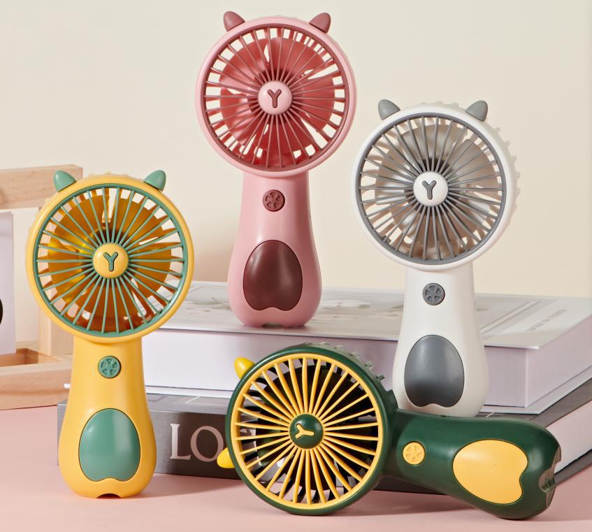 Unisex Portable Hand Fan with Animal Design and USB Charging Function Kalsten