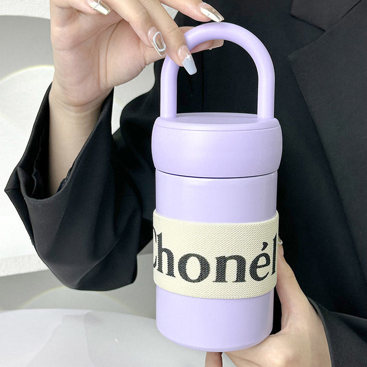 Ladies Insulated Water Bottle with Ergonomic Carrying Handle Kalsten