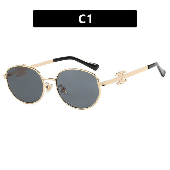 Women's stylish designer sunglasses with elegant metal frame Kalsten