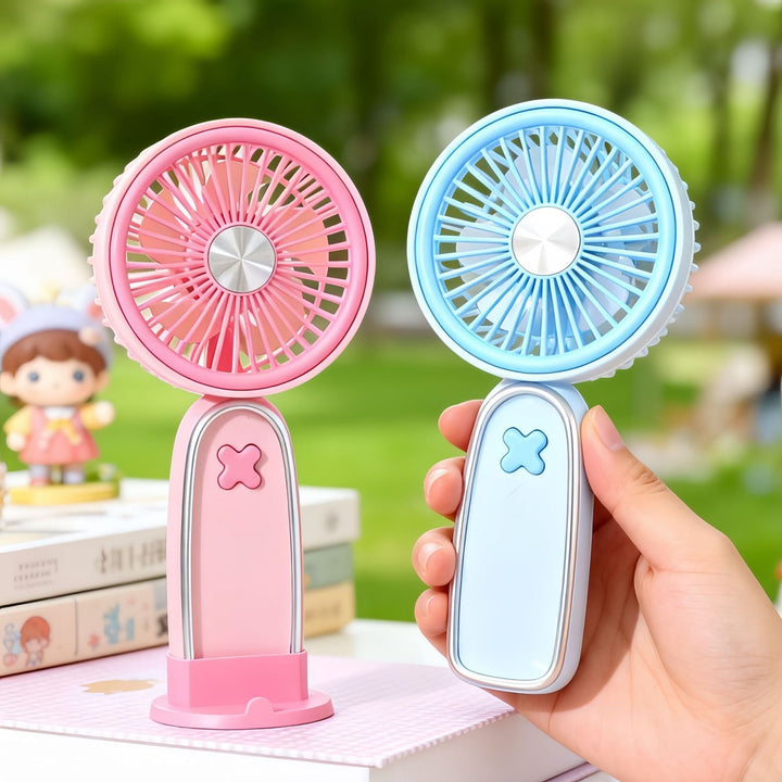 Women Portable USB Mini Fan with Ergonomic Shape Kalsten