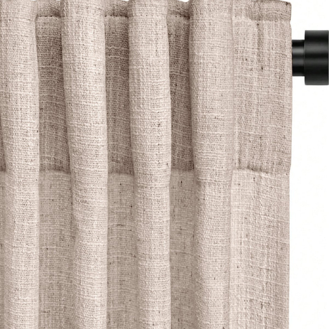 Sheer Linen Window Curtains Kalsten