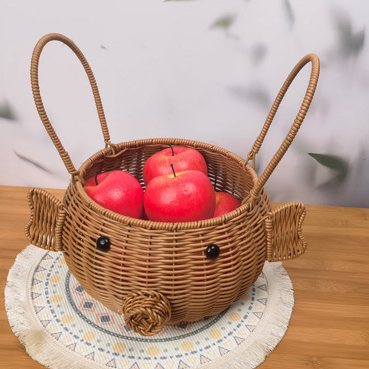 Women Diamond-shaped Handheld Basket Kalsten