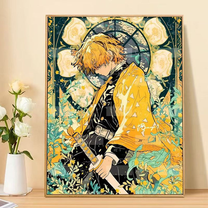 Fantasy Warrior Canvas Art Print Kalsten
