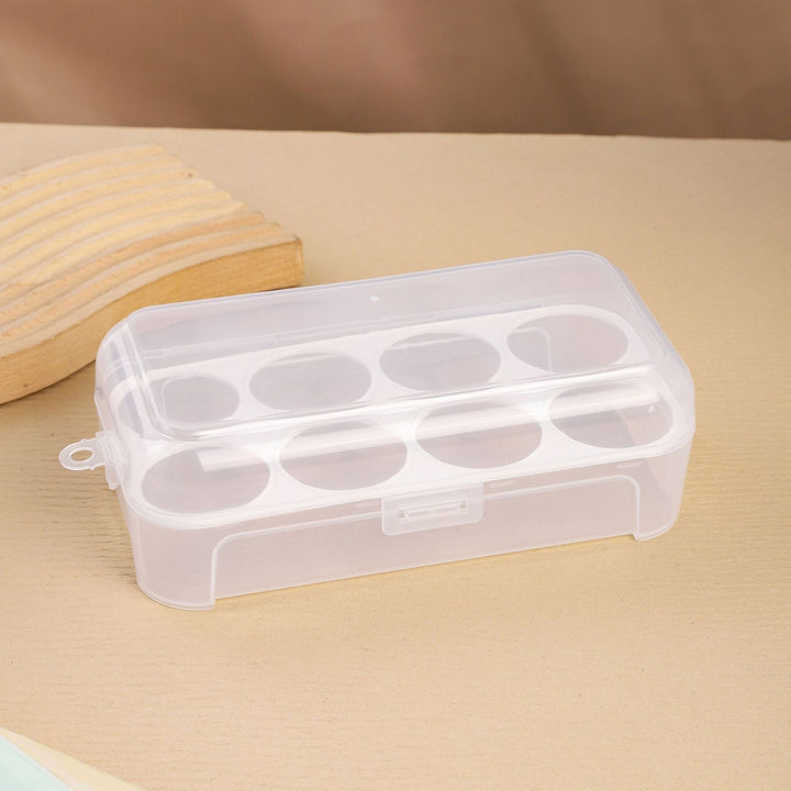 Compact Multi-Section Clear Organizer Box Kalsten
