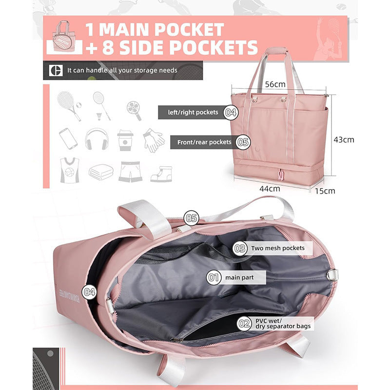 Sporty Tennis Carry Bag Kalsten