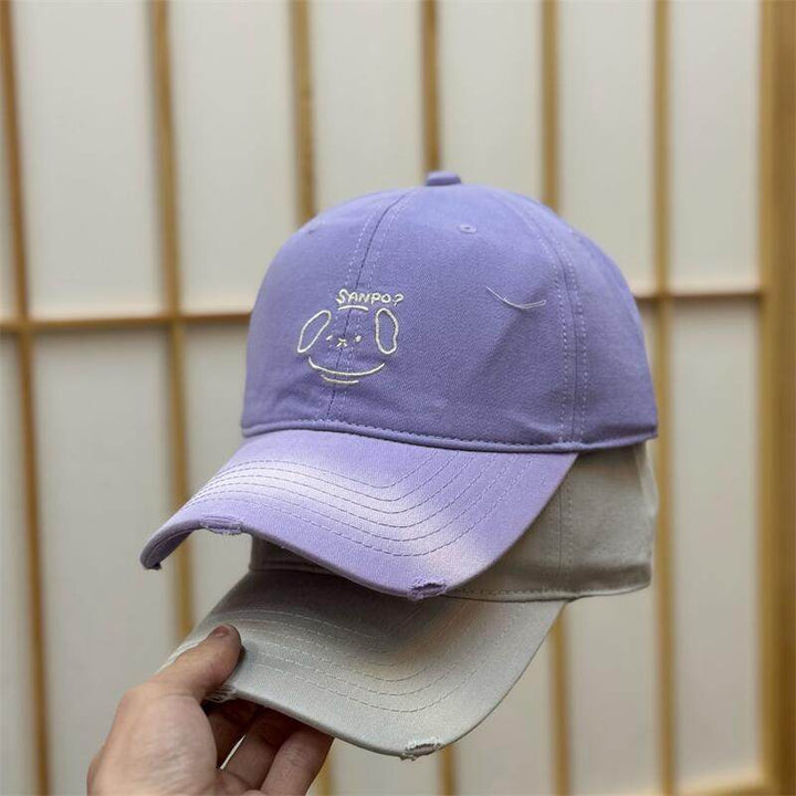 Women's Casual Character-Embroidered Baseball Cap Kalsten