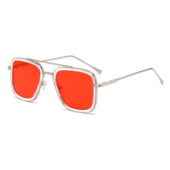 Women's stylish square sunglasses with metallic details Kalsten