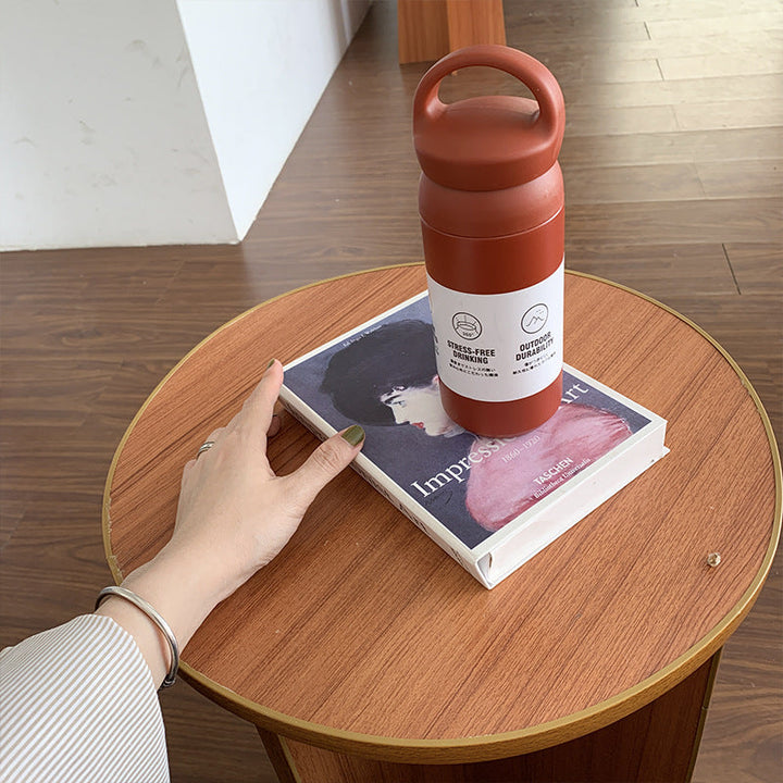 Women Insulated Water Bottle with Ergonomic Carry Handle Kalsten