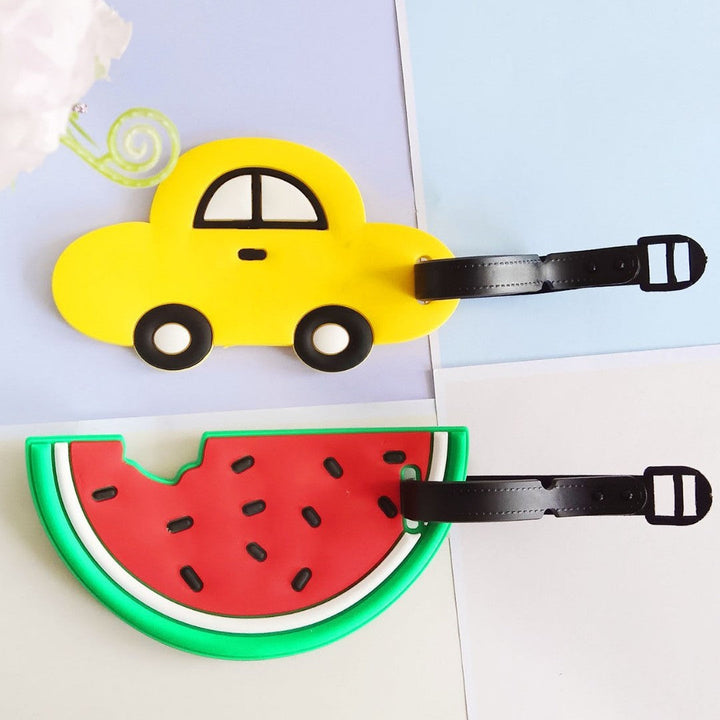 Unisex Novelty Strawberry-Shaped Luggage Tag Kalsten