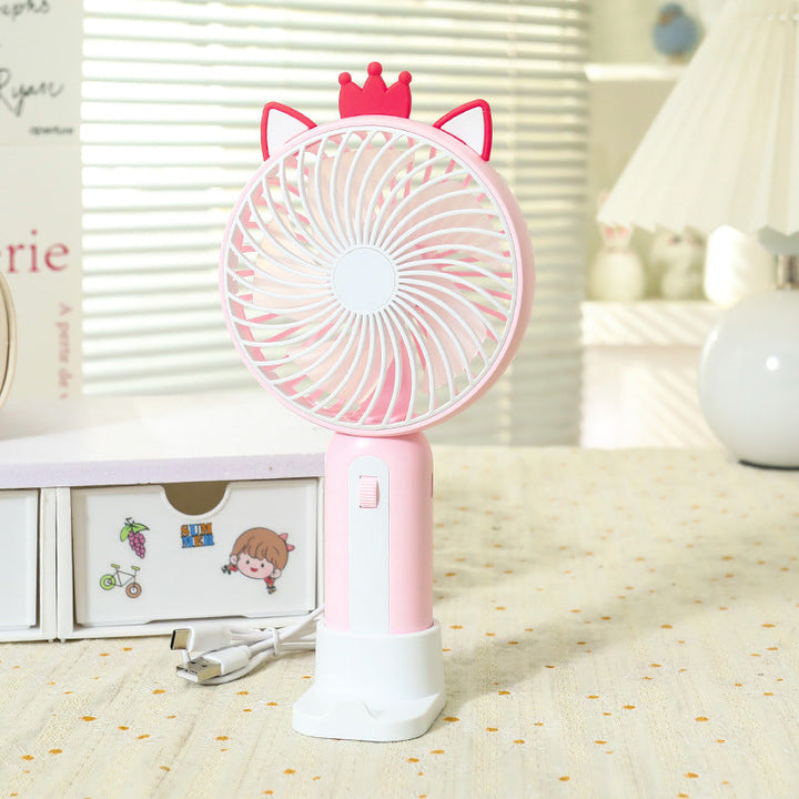 Women Portable Handheld Fan with Playful Animal Design Kalsten