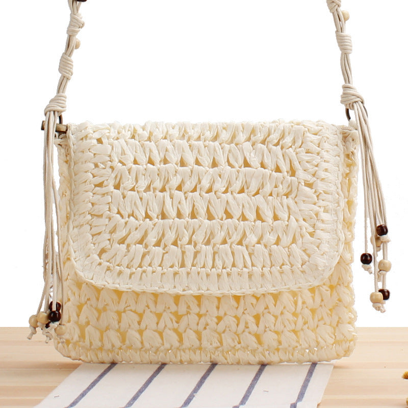 Handbag made of high-quality woven natural material Kalsten