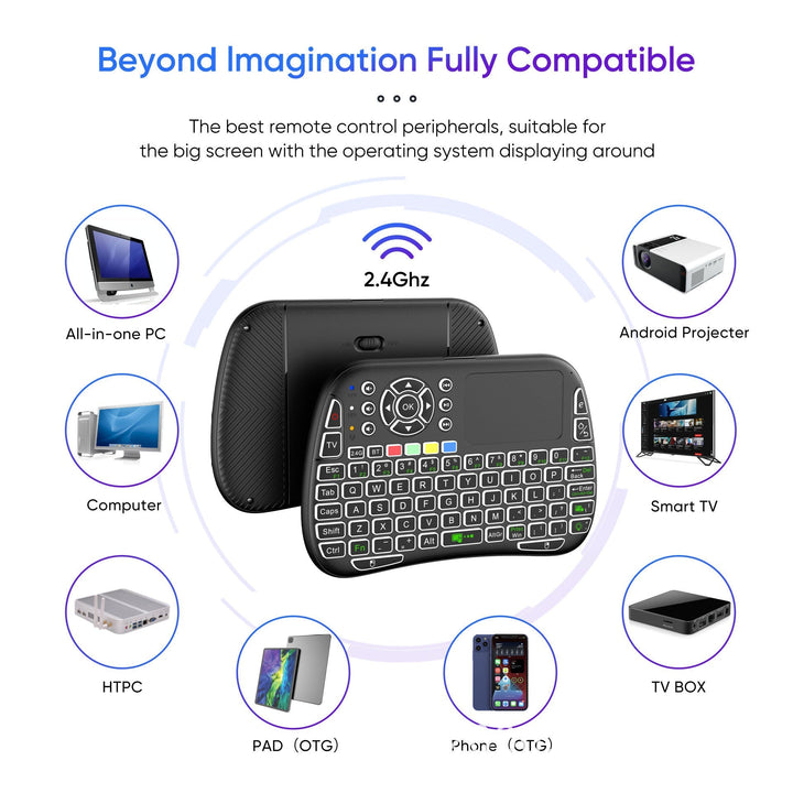 Wireless Mini Keyboard with Touchpad Kalsten