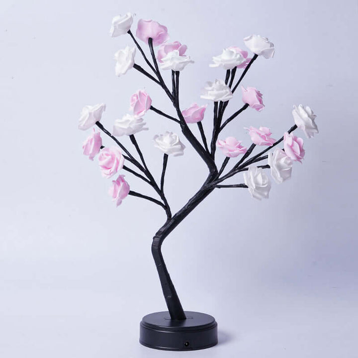 Table Lamp Flower Tree Rose Lamps Fairy Desk Night Lights USB Operated Gifts For Wedding Valentine Christmas Decoration | Kalsten