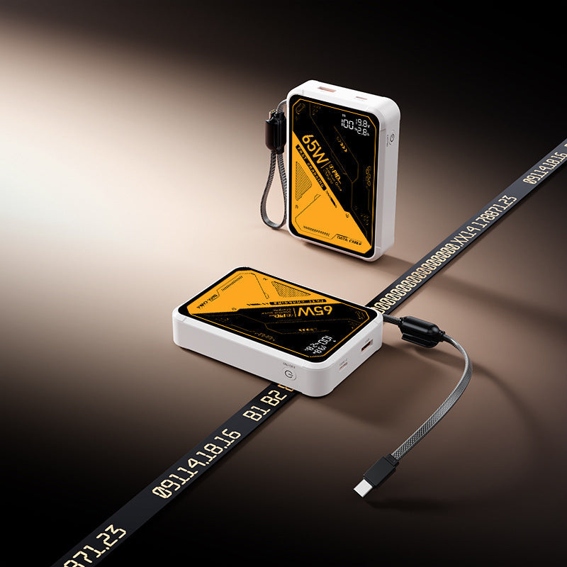 Portable high-performance charger with intelligent USB-C port and digital display Kalsten