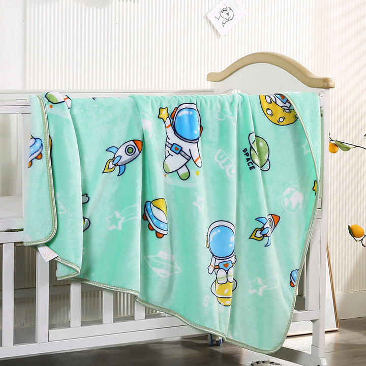 Children's Cartoon Character Fleece Blanket Kalsten