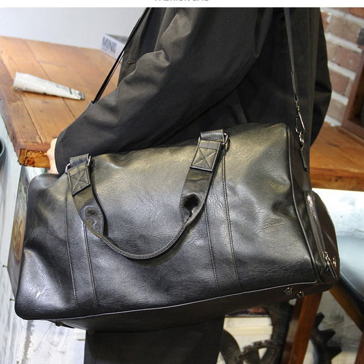 Stylish Travel Bag Made of High-Quality Synthetic Leather Kalsten