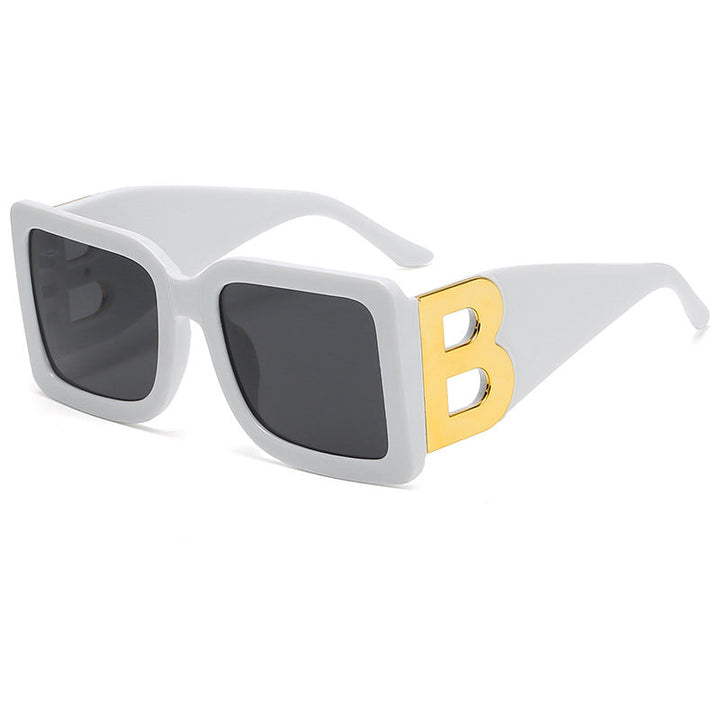 Women Oversized Sunglasses with Decorative Frame Kalsten