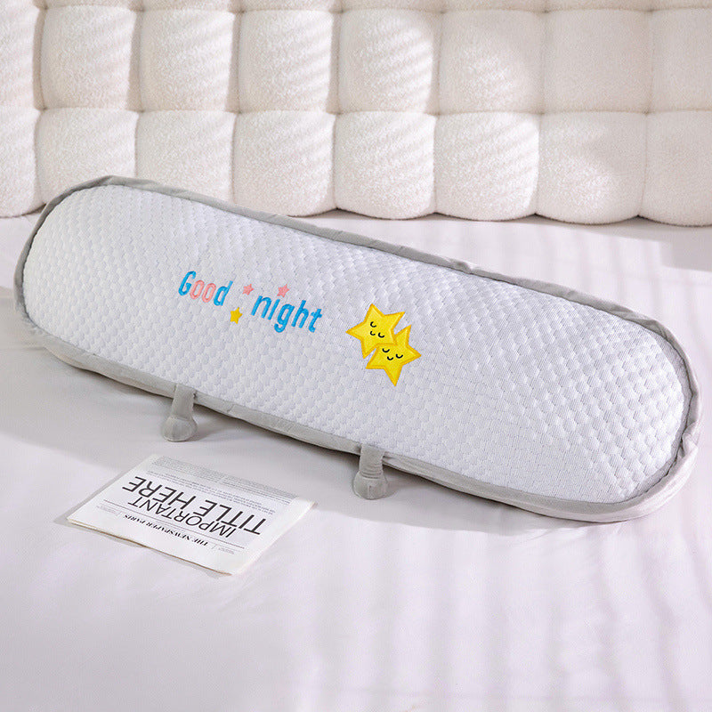 Ergonomic cuddle pillow with Kalsten motif
