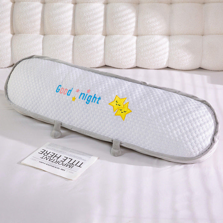 Ergonomic cuddle pillow with Kalsten motif