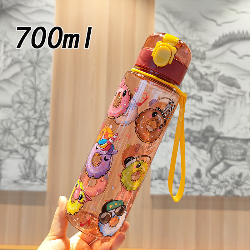 Ladies funny drinking bottle with motif print Kalsten