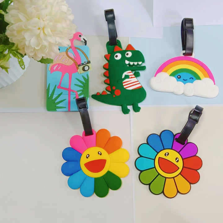 Unisex Luggage Tag in Flamingo Design Kalsten