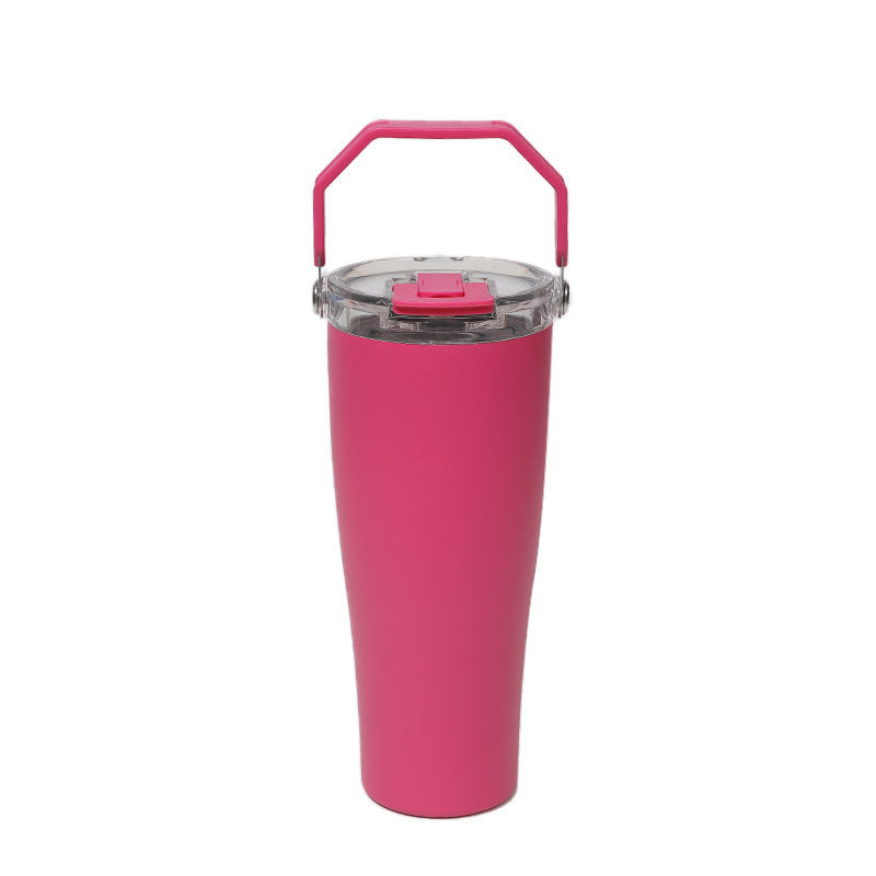 Unisex ergonomic travel mug with integrated handle Kalsten