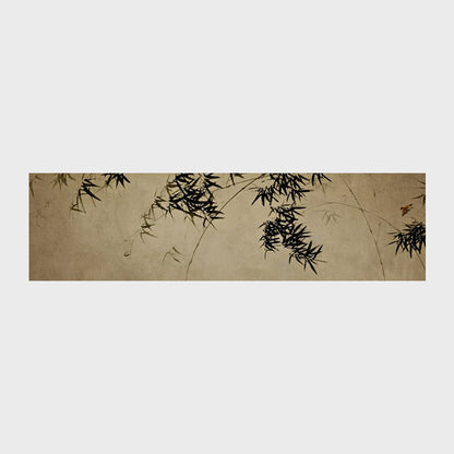 Abstract Bamboo-Inspired Wall Art