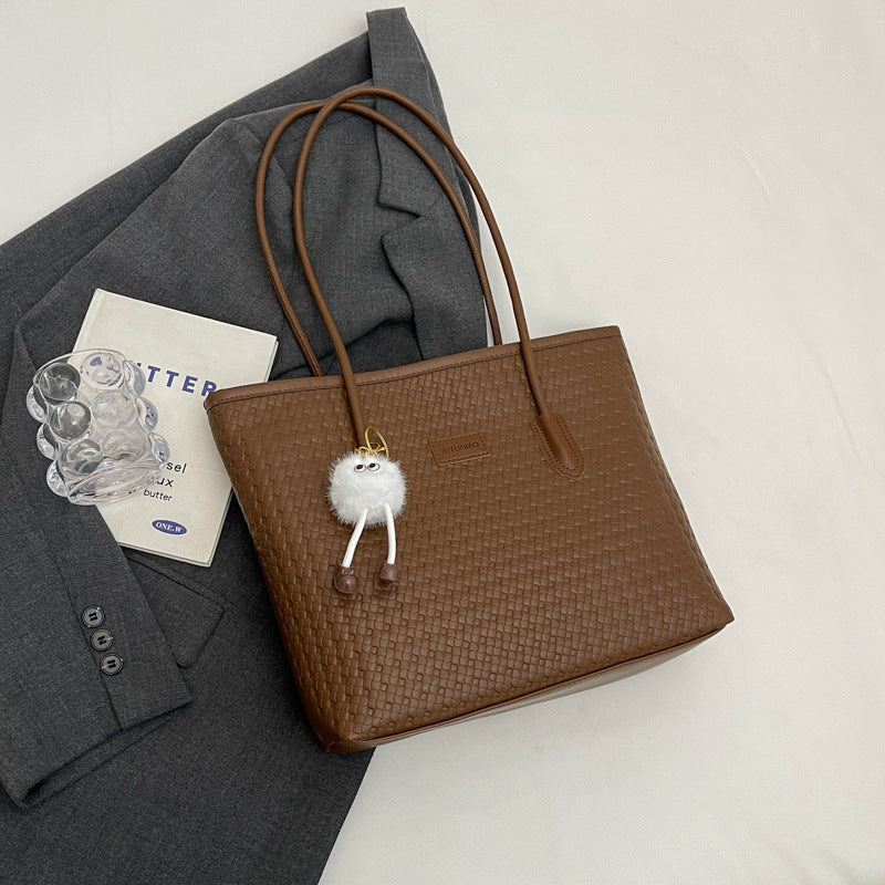 Woven Patterned Shoulder Bag Acalora
