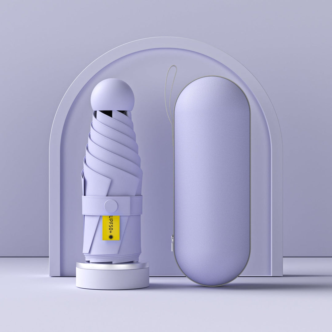 Ladies UV Protection Folding Umbrella with Unique Design Kalsten
