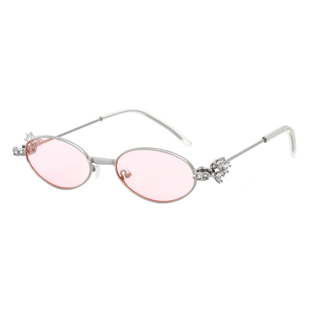 Women's Designer Sunglasses with elegant, mirrored frame and stylish embellishments Kalsten