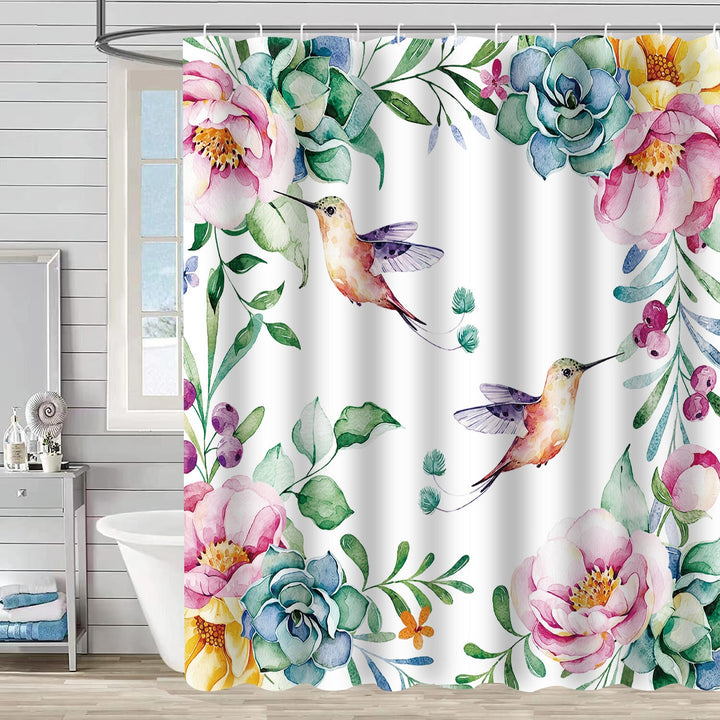Nature-Inspired Shower Curtain Kalsten