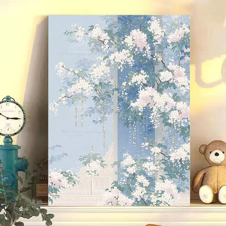 Floral Dreamscape Canvas Art Print Kalsten