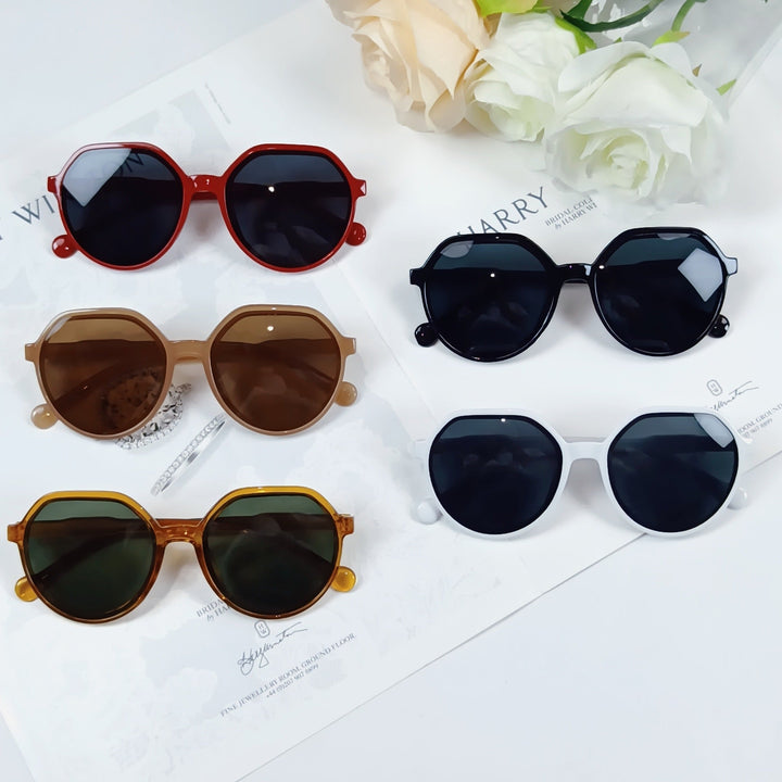 Women’s Geometric Sunglasses with Extravagant Accent Kalsten