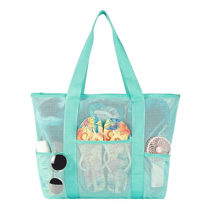 Multifunctional beach bag with practical mesh pockets Kalsten