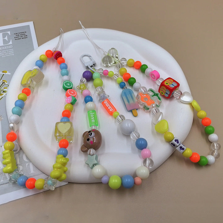 Colorful Beaded Necklace Kalsten