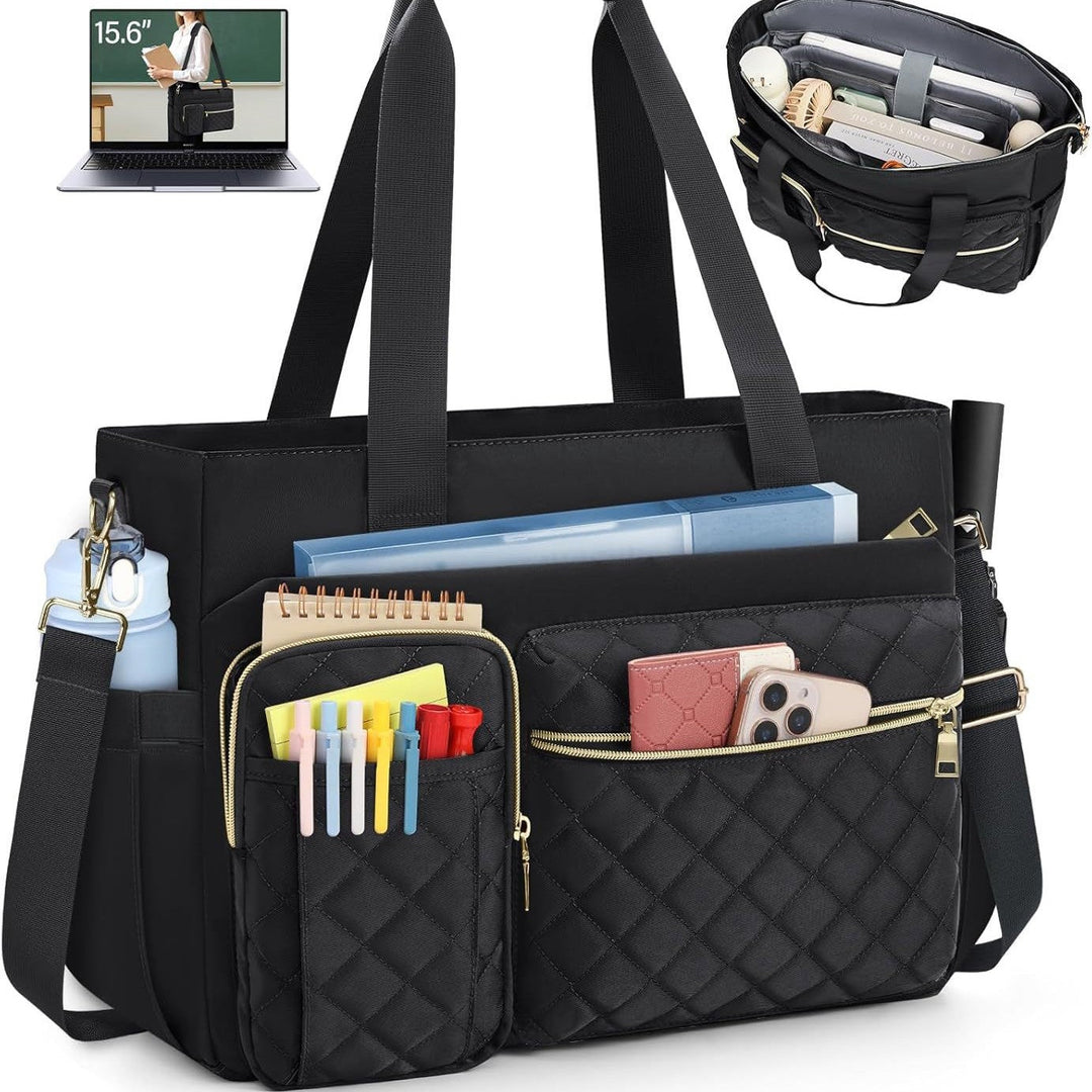Padded Multi-functional Handbag with Organizer Kalsten