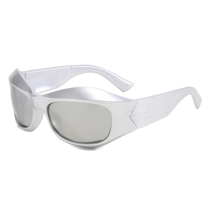 Women Retro Sunglasses in trendy Shield design Kalsten