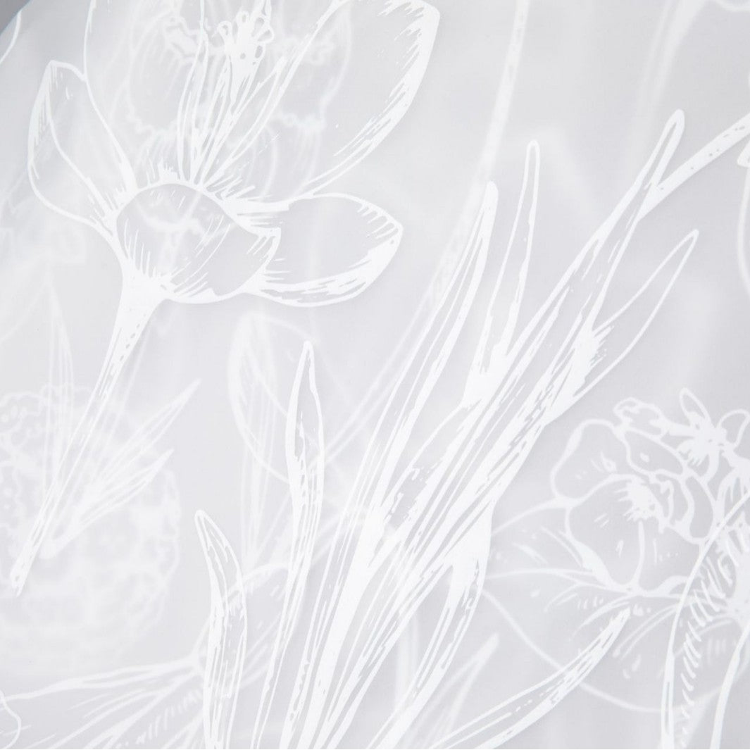 Sheer Floral Print Cover-Up Kalsten