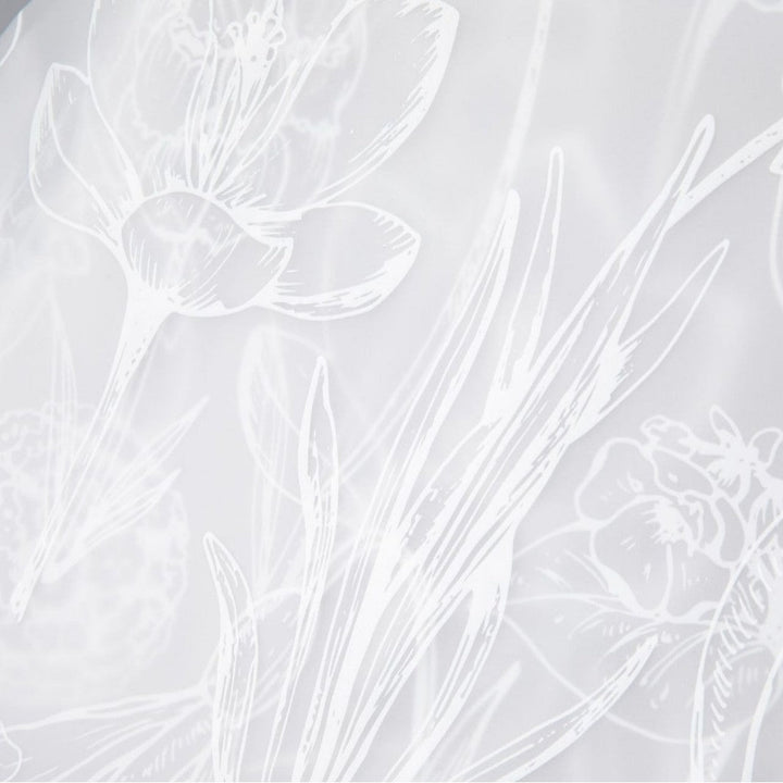 Sheer Floral Print Cover-Up Kalsten