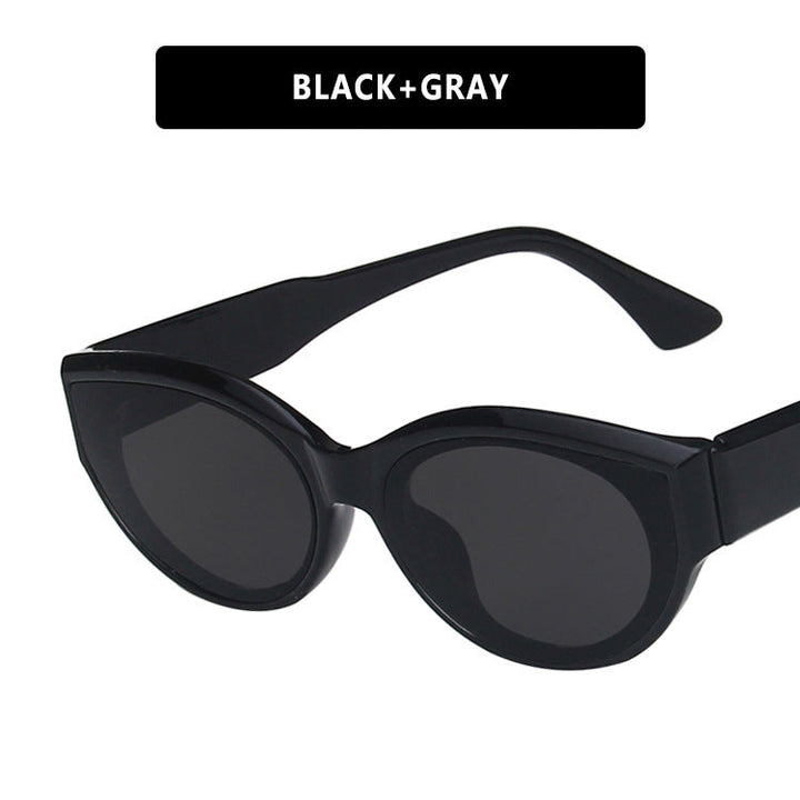 Women Cat-Eye Sunglasses with stylish leopard pattern and UV protection Kalsten