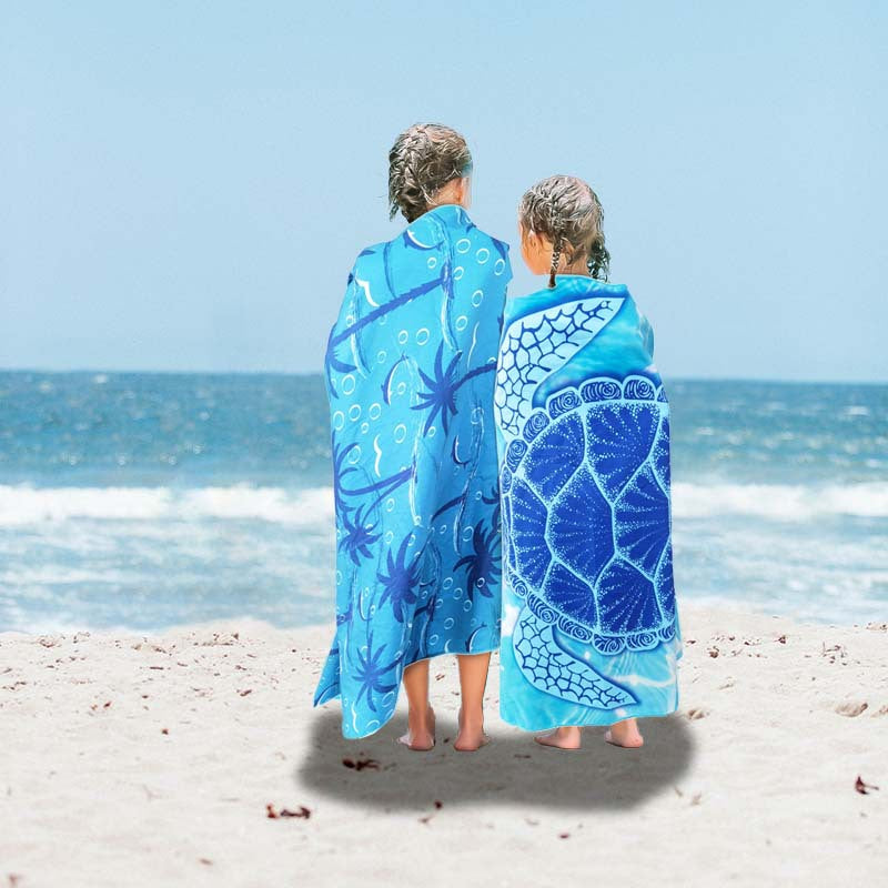 Beach towel with unique sea turtle design Kalsten