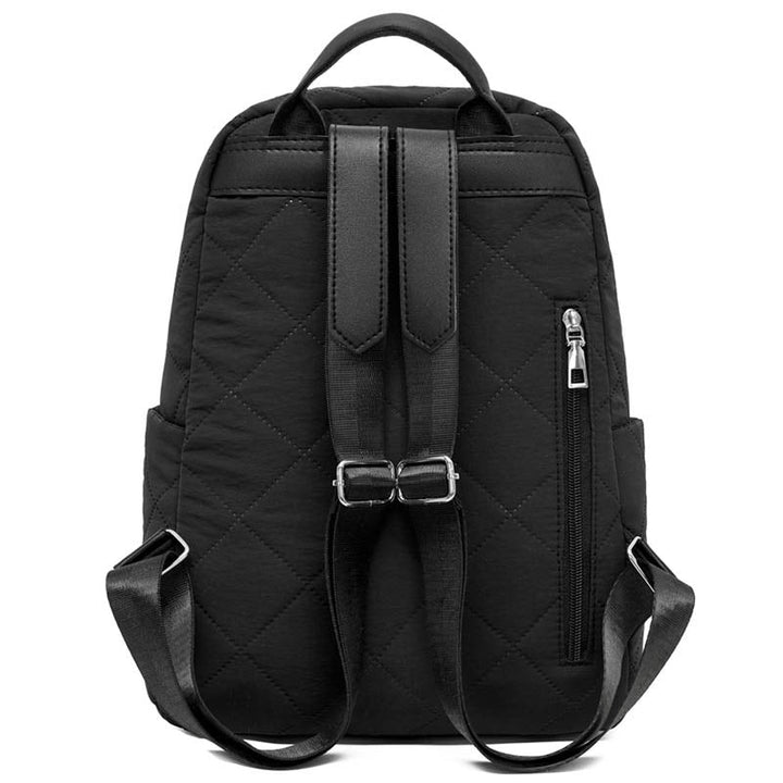 Quilted Multi-Pocket Backpack Kalsten