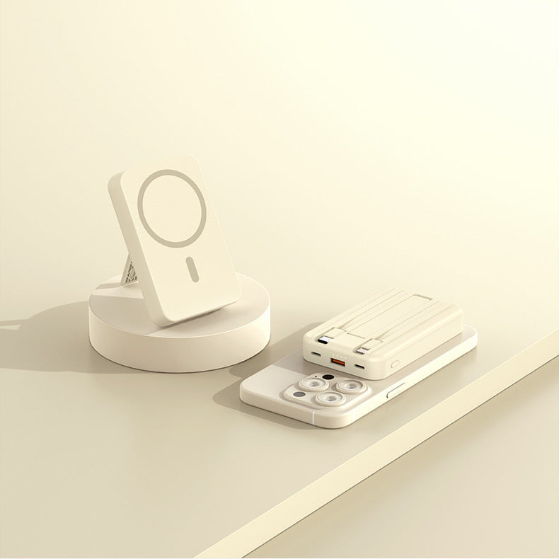 Magnetic Power Bank with Integrated Stand Kalsten
