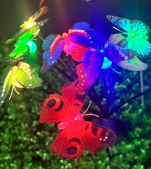 Decorative LED Fiber Optic Flower Stakes Bouquet Kalsten