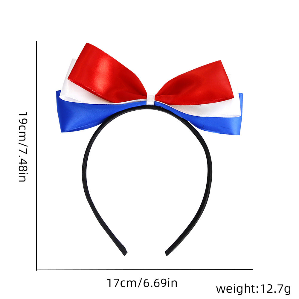 Ladies' festive hairband with pom poms, star embellishments, and glitter tinsel Kalsten