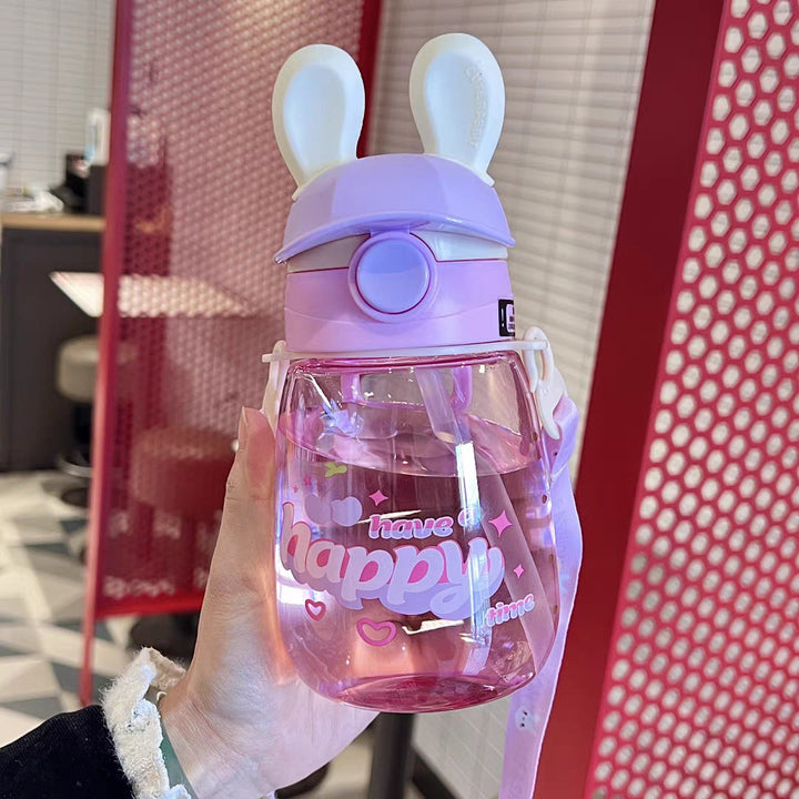 Ladies Stylish Water Bottle with Bunny Lid Kalsten
