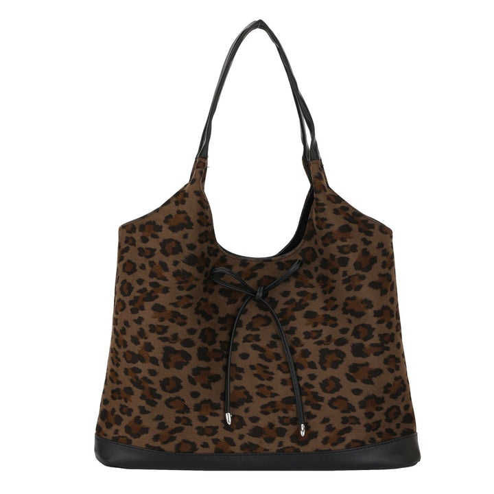 Leopard Print Casual Tote Bag Kalsten