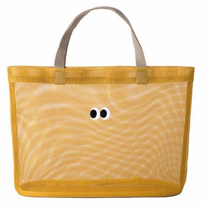 Practical beach bag with mesh structure Kalsten