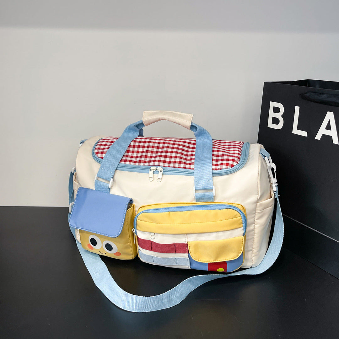 Sporty travel bag with multiple outer pockets Kalsten