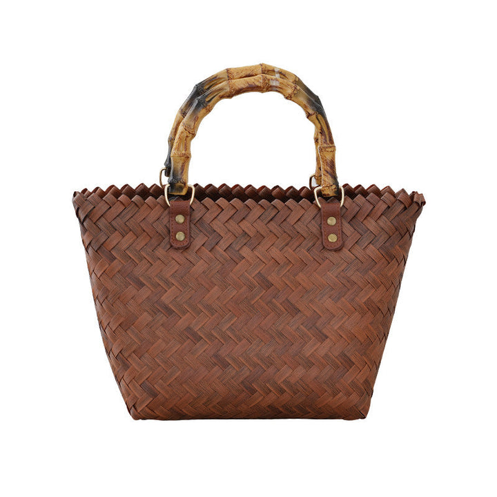 Handbag Made of Woven Bast Kalsten